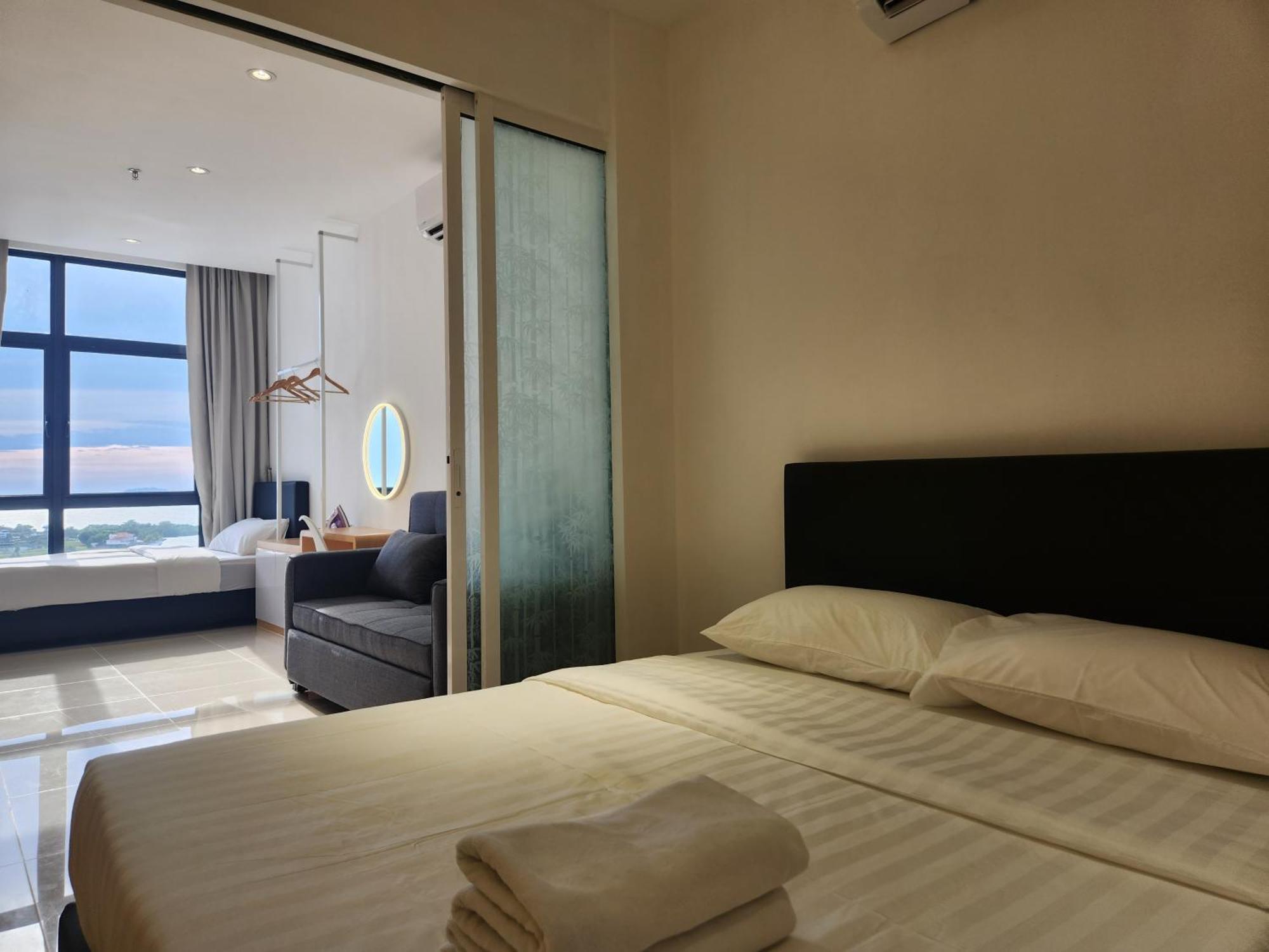 The Shore Kota Kinabalu City Centre By Lw Suites Zimmer foto